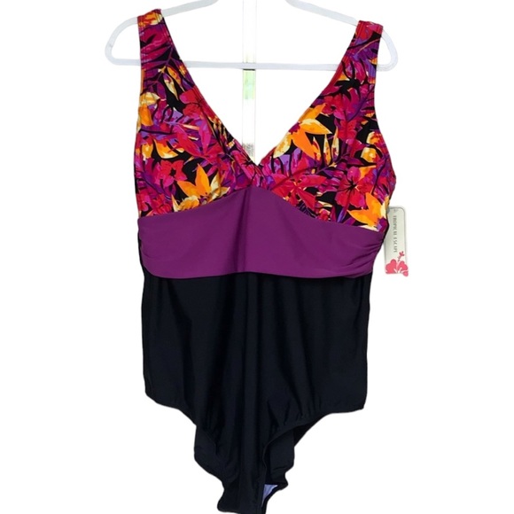 Tropical Escape Swim Tropical Escape Tropical Print One Piece Swim